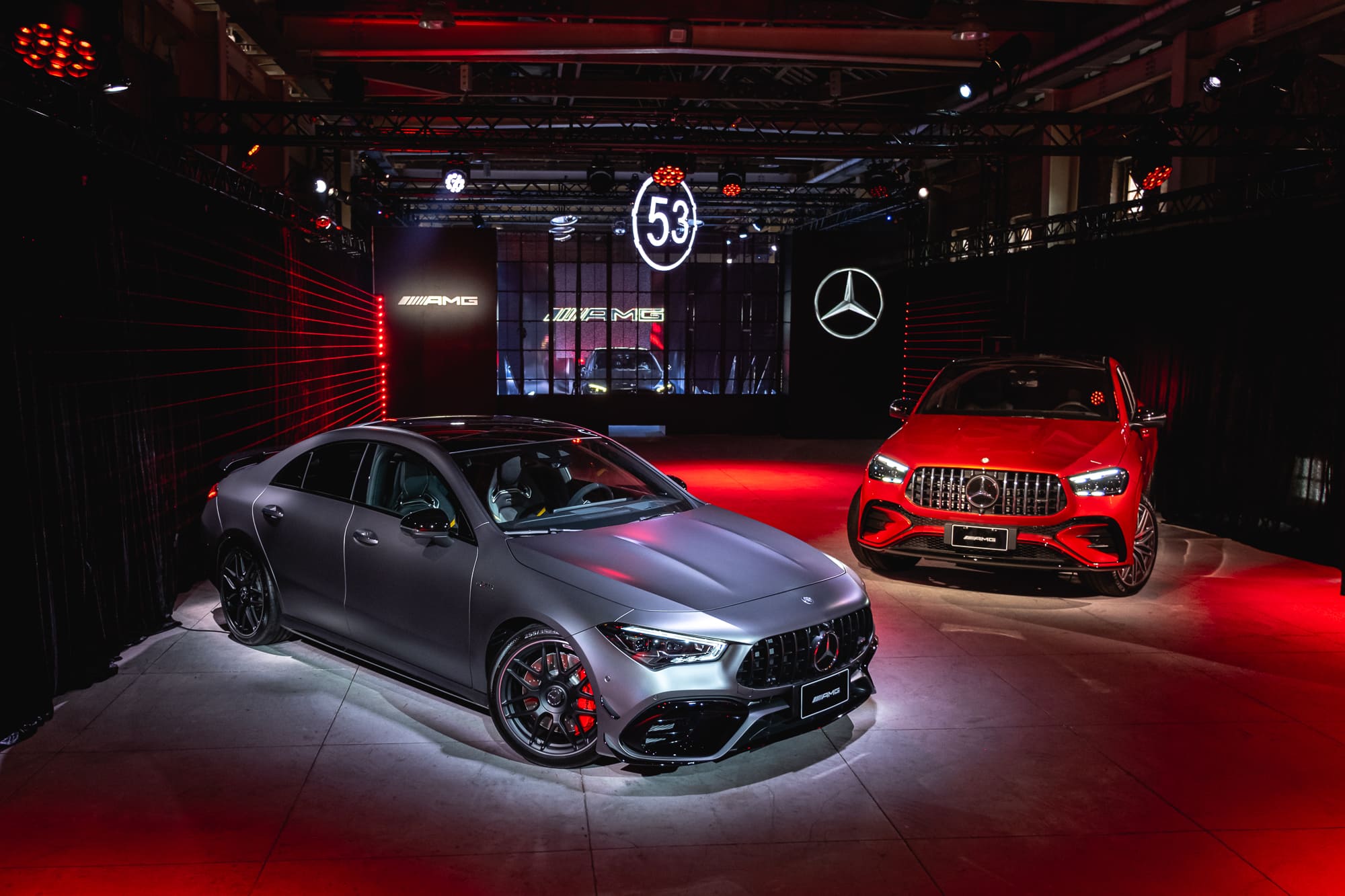 圖七、Mercedes-AMG 提供不同級距的性能需求，包含 53 及 45 系列